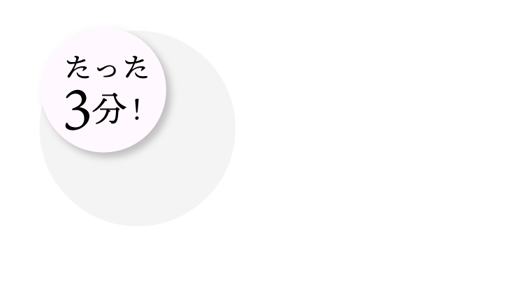シェービングのタイミングを文字