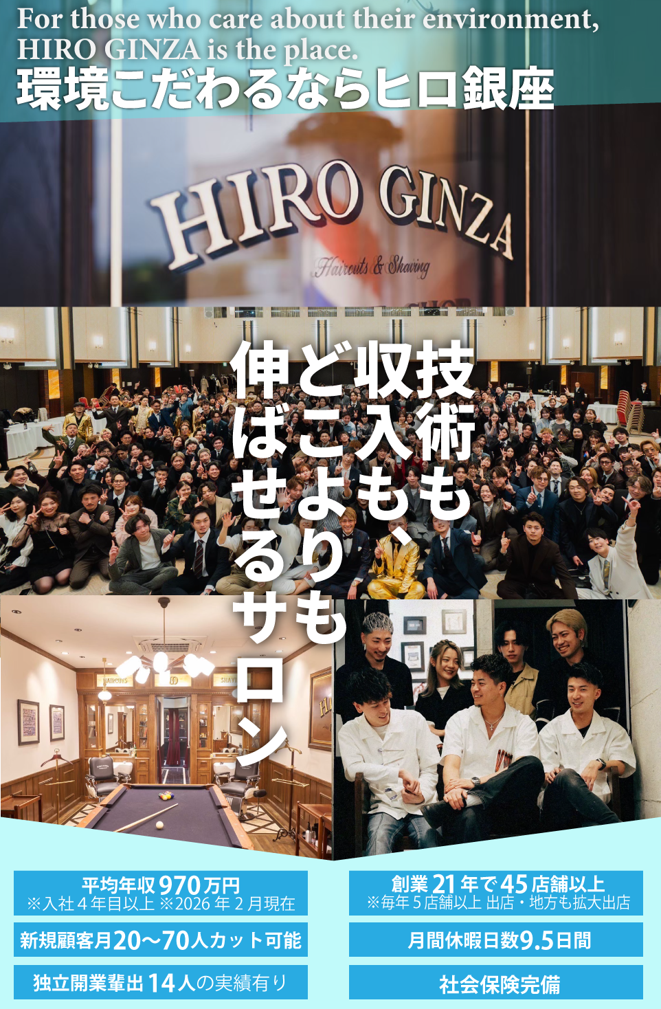 ヒロ銀座中途採用