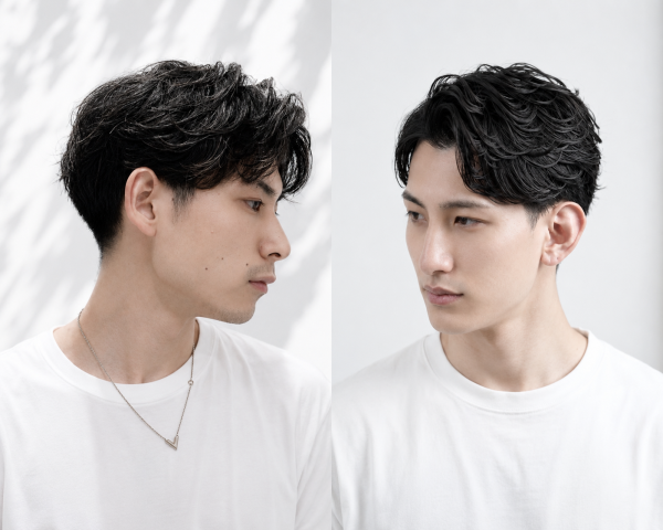 ニュアンスパーマ×フェード