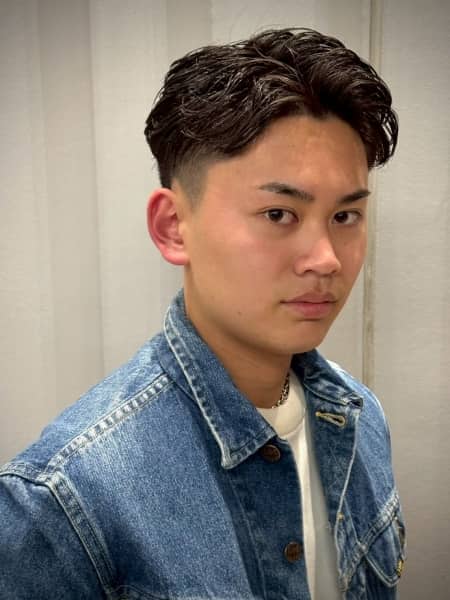 モテ髪王道！ショートセンターパート
