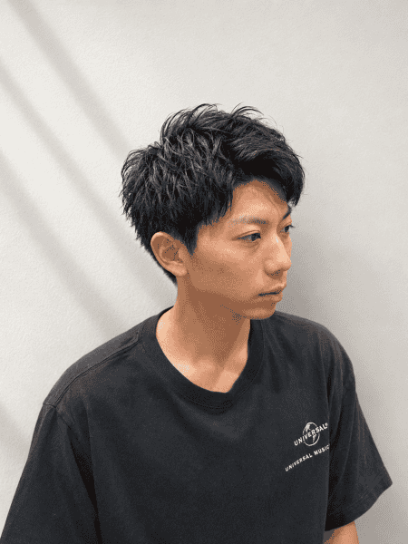 最近流行りのパーマ