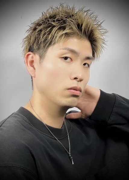 ハイトーンスパイキーショート