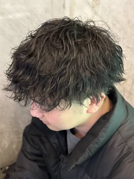 夏、波乗り、波巻き