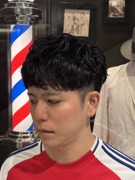 シャドウパーマ 梅田/難波/barber