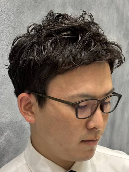 ゆるめパーマ 清潔感◎セットしやすさ◎