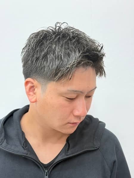 アップバングショート