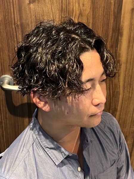 強めツイストスパイラルパーマ