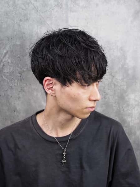 清潔感MAX。爽やかマッシュの王道スタイル