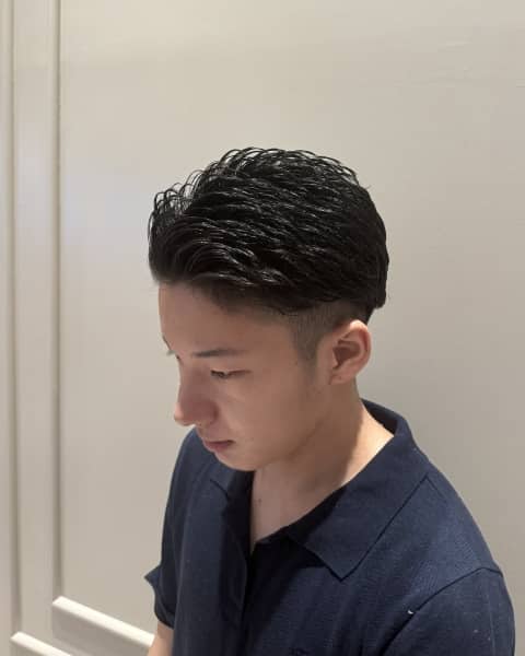カット+形状記憶パーマ