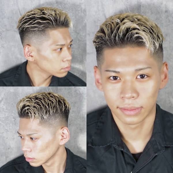 ブリーチ×フェードの最強スパイキーショート