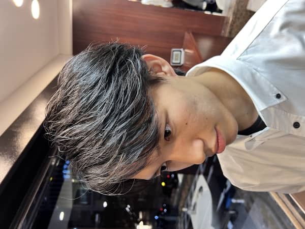 好印象を叶えるナチュラルセンターパート