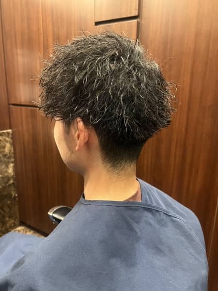 強めツイスパで印象チェンジ