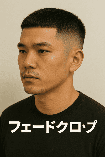 クロップフェードスタイル！