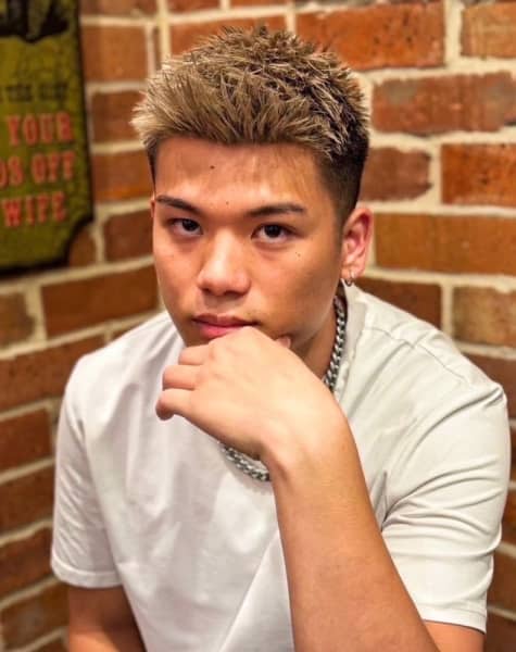 【HIRO GINZA仙台本店-/小野友誠】刈り上げスパイキー