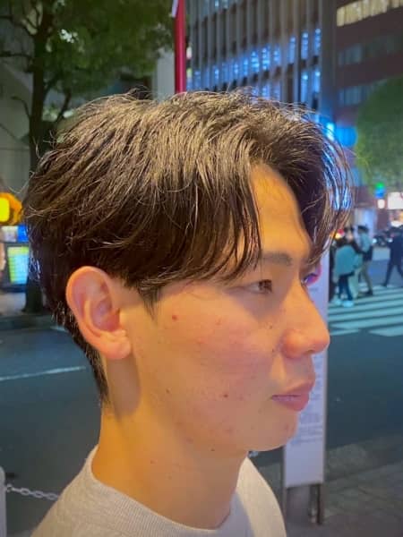【HIRO GINZA仙台本店-/小野友誠】ナチュラルセンターパート