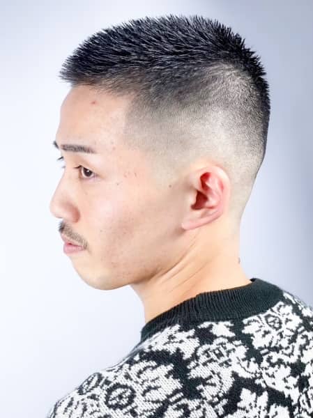 【清潔感と男らしさの最強タッグ！スキンフェード坊主のススメ】