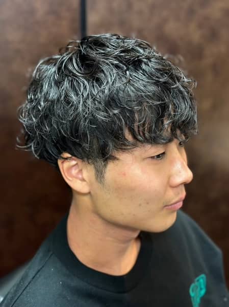 強すぎ無いオシャレパーマ