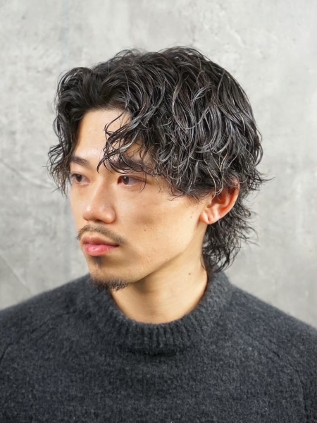 理想を叶えるメンズパーマ