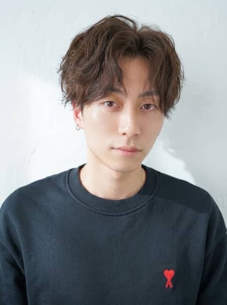 柔らか質感が人気の韓国風パーマ
