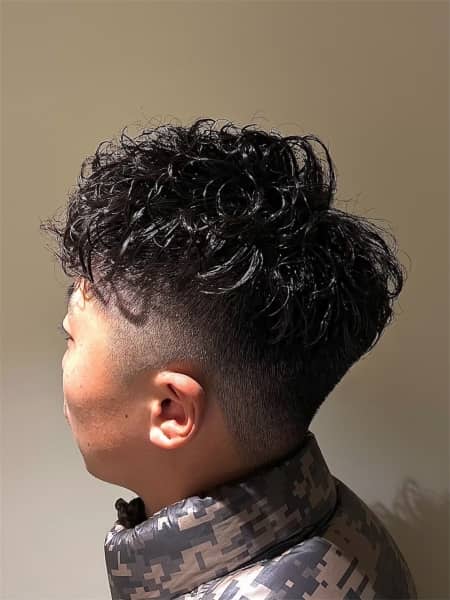 フェード×ツイストスパイラルパーマ