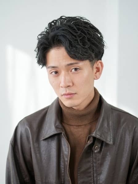 大人の色気を引き出す波巻きパーマ