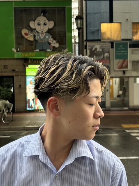 サーフバックテーパーフェード