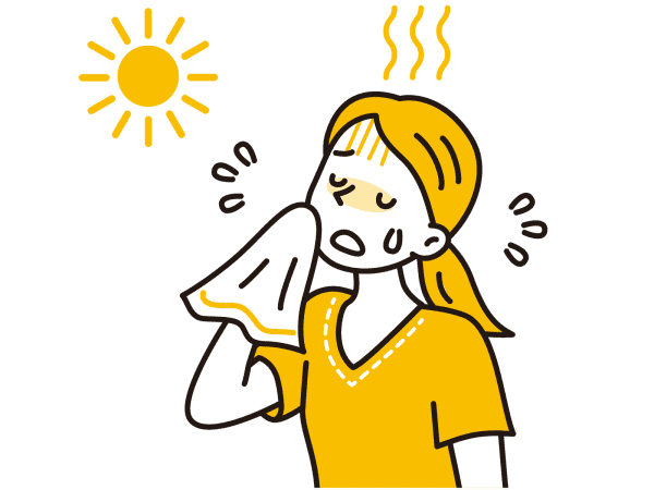 【熱中症にご注意を】暑さに負けず、体調万全でお過ごしください！