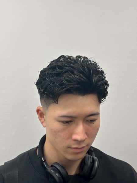 仕事で差をつく新橋パーマ