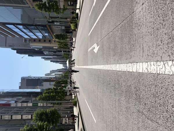 銀座の歩行者天国