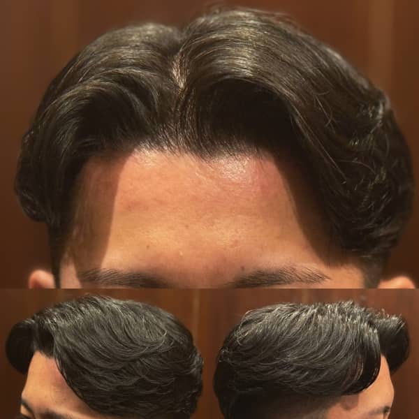 仕事で好印象をつくる七三分け