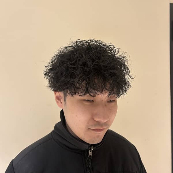 仙庭オリジナルパーマ　スネークパーマ