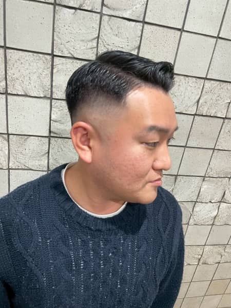 男らしいフェード