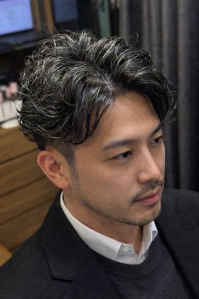 大人パーマ