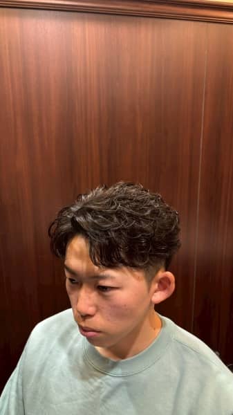【HIRO GINZA仙台本店-/フェザーパーマ】