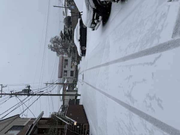 雪でも、ヒロ銀座は元気に営業してます！☃️✂️