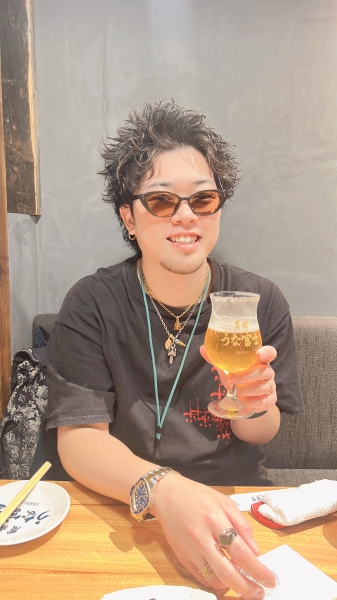 夏休み前に挑戦！メンズパーマ