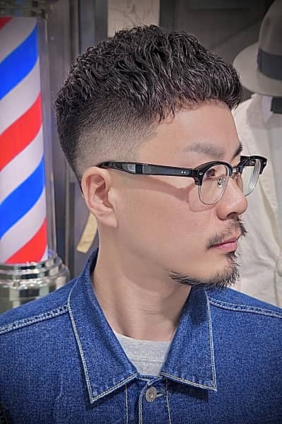 アイロンパーマ