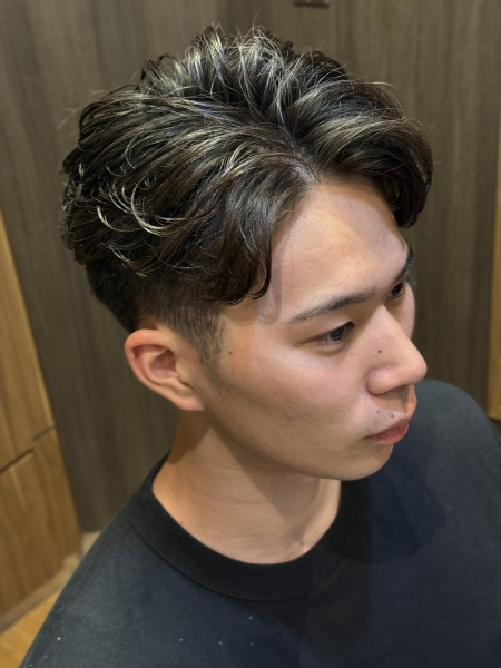 直毛でもパーマ