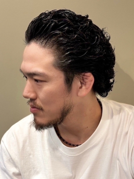 オールバック