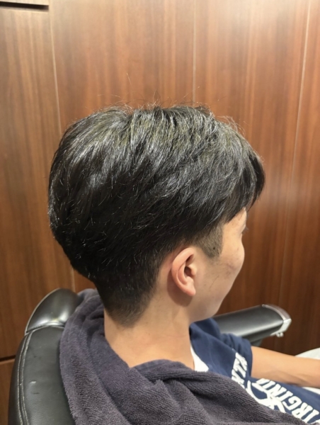 清潔感アップ！王道マッシュスタイル