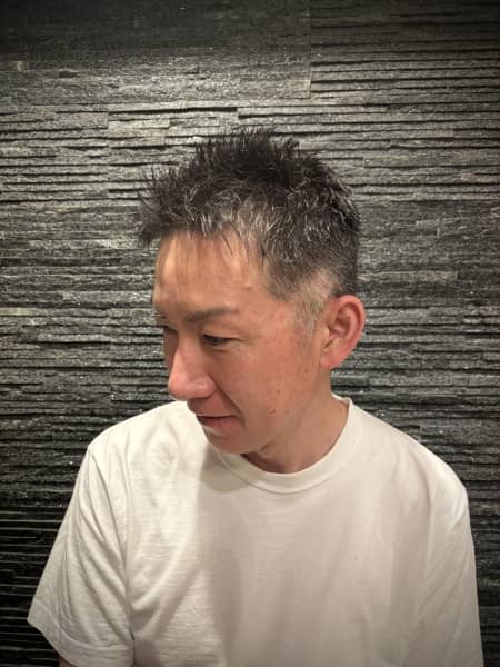 30代40代に似合う大人の刈り上げ