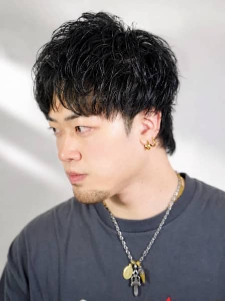札幌メンズフェード×大人ショート