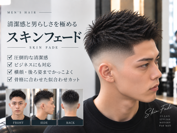 上野でスキンフェードに挑戦｜失敗しにくいオーダー方法