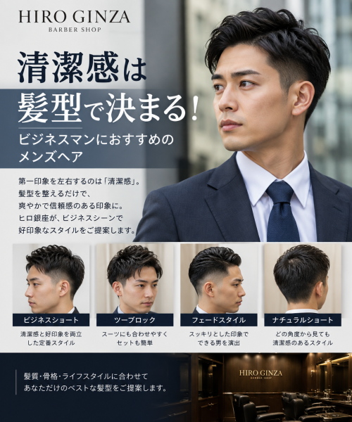 清潔感！