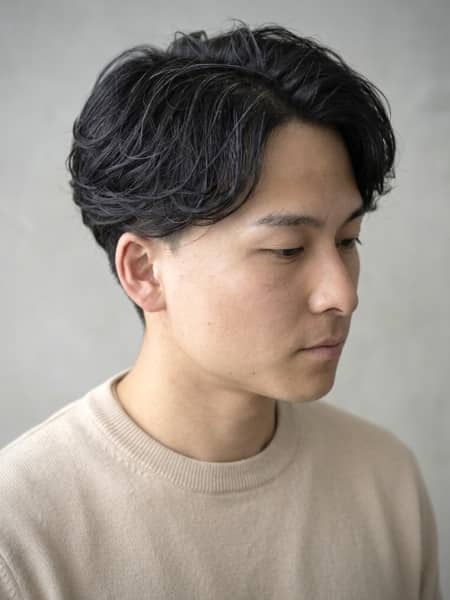 朝のセットが5分で終わる「ニュアンスパーマ」の魅力