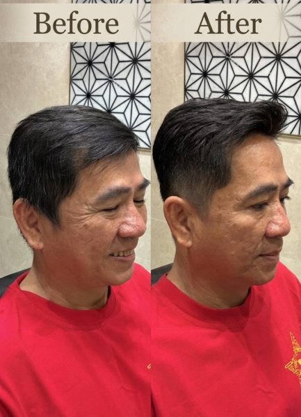 Short Quiff Side Part