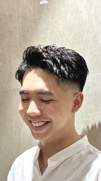 Side Part & Low Fade