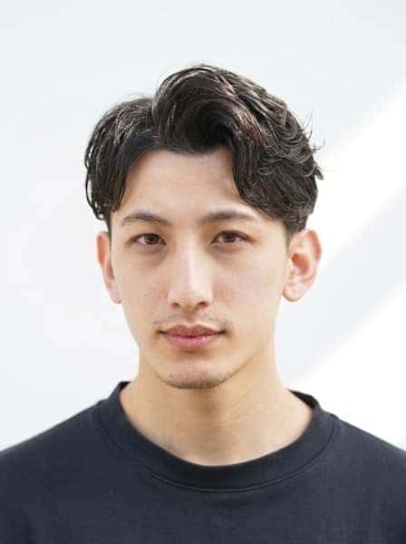 30代男性に人気の爽やかパーマ