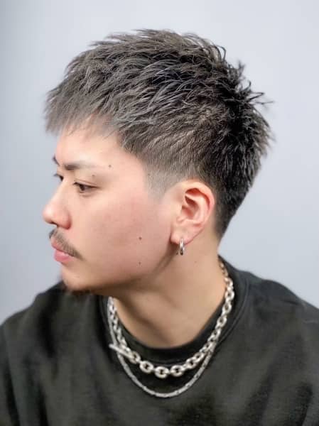クロップ×テーパーフェード