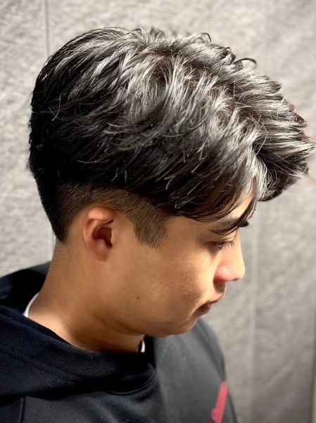 大人のセンターパート